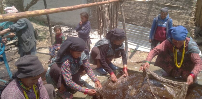 अल्लो प्रशोधन केन्द्र गाउँमा संचालनमा