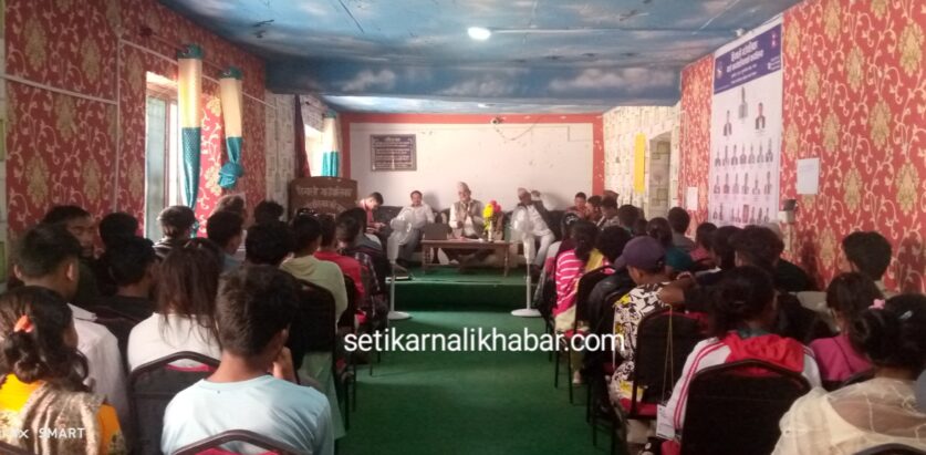 युवा मैत्री स्थानीय शासनका लागि युवाका मुद्दामा बहस पैरवी कार्यक्रम