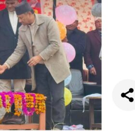 एमाले बडीमालिका नगर कमिटीको दोस्रो अधिवेशन थापा द्वारा  उद्घाटन