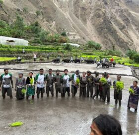 २२ औं राष्ट्रिय धान दिवस स्वामिकार्तिक खापर गाउँपालिकाद्वारा  काम्तिमा भव्य रूपमा सम्पन्न