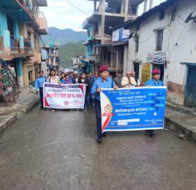 लागूऔषध दुरुपयोग एवं ओसारपसार विरुद्ध अन्तराष्ट्रिय दिवस बाजुरामा मनाइयो ।