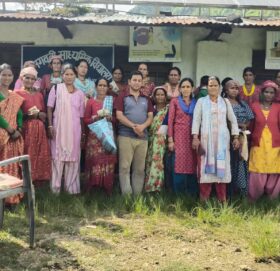 वित्थडचिर गाउँपालिका वडा नं. ६ द्वारा बालबालिका र शोकग्रस्त परिवारलाई आर्थिक सहायता वितरण