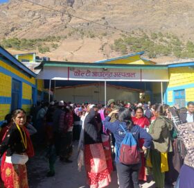 बाजुराको कोल्टीमा सम्पन्न निःशुल्क स्वास्थ्य शिविरमा ४२१९ जनाले लिए सेवा