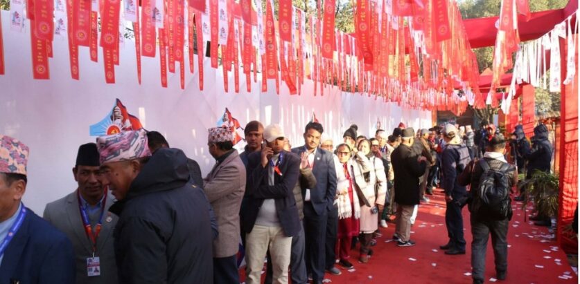 एमाले महाधिवेशनमा बिहान ४ बजेसम्म १९८२ मत खस्यो