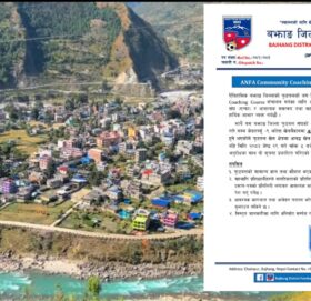 बझाङमा पहिलो पटक ANFA Community Coaching Course सञ्चालन हुने